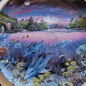 Danbury Mint Collectible Plate: Search for Harmony